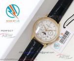 LS Factory Vacheron Constantin Traditionnelle Moonphase All Gold Diamond Bezel 40mm 9100 Watch